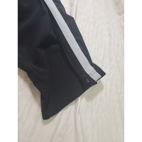 Starter Track Athletic Pants Men's XL Activewear Stretchy Pants Black Stripe - Picture 6 of 12